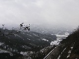 神原峠の雪景色